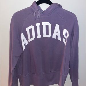 Plum Adidas Hoodie